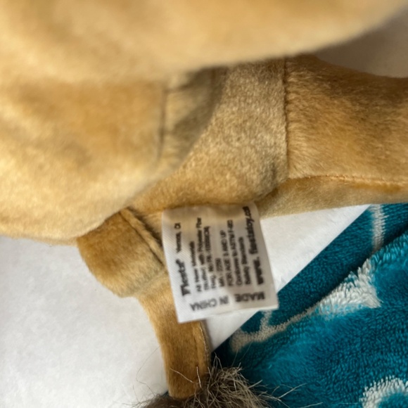 Vintage 13" WWF Rare WARTHOG Plush NEW with Tags FIESTA - Picture 8 of 9